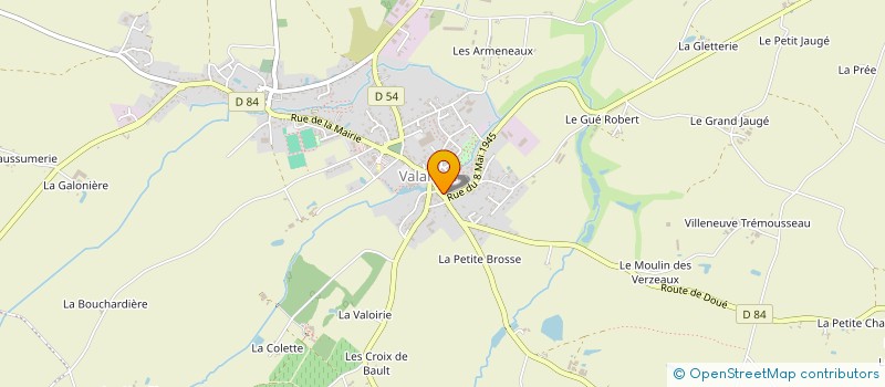 localisation de l'entreprise MONSIEUR ALLAN BESNARD  CHEMILLE-EN-ANJOU