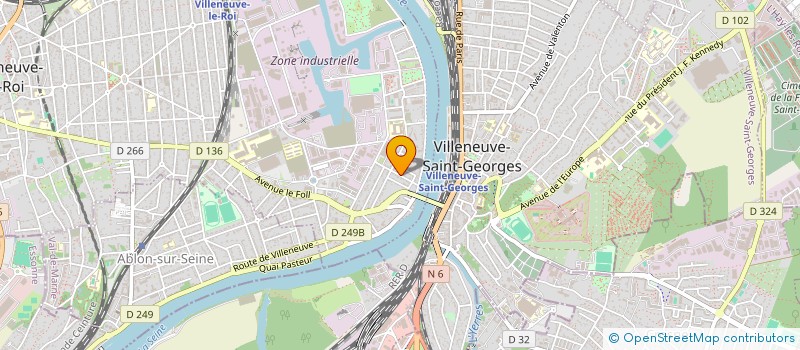 localisation de l'entreprise MONSIEUR ALLAN BESSAD  VILLENEUVE-LE-ROI