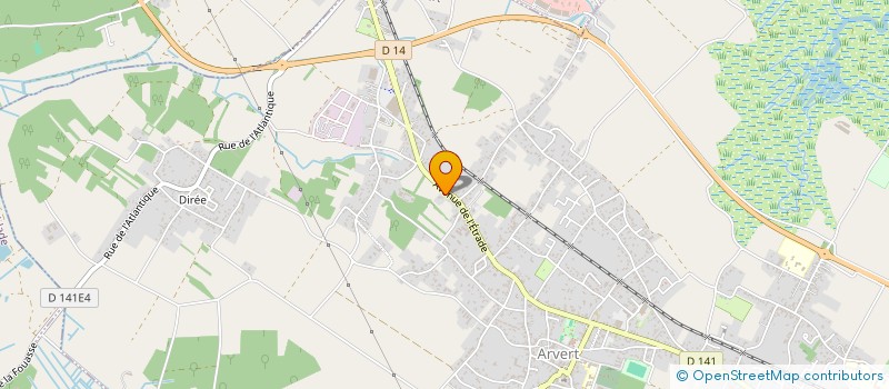 localisation de l'entreprise MONSIEUR ALLAN BETZ  ARVERT