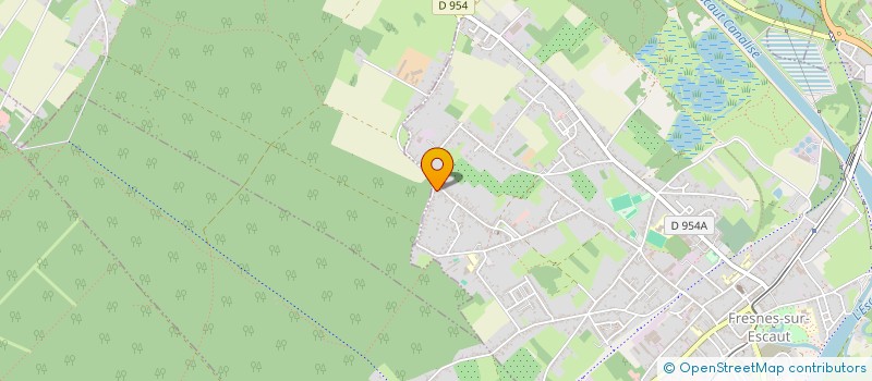 localisation de l'entreprise MONSIEUR ALLAN BEUGNIET  FRESNES-SUR-ESCAUT