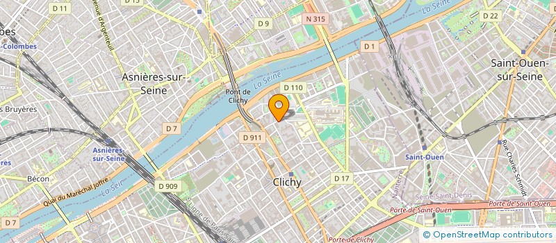 localisation de l'entreprise MONSIEUR ALLAN BISMUTH à CLICHY