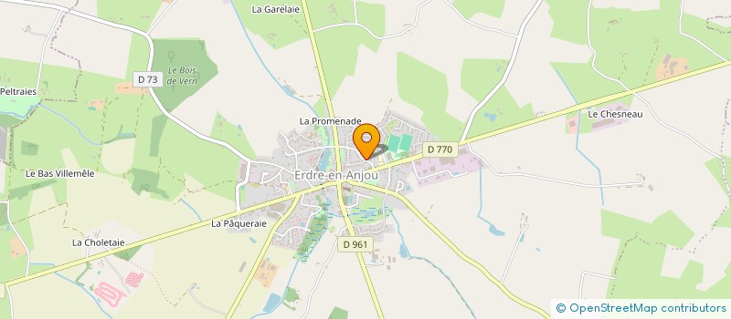 localisation de l'entreprise MONSIEUR ALLAN BLANCHARD  ERDRE-EN-ANJOU