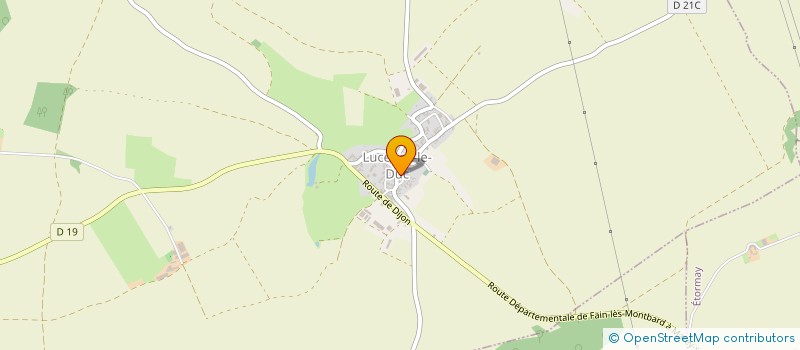 localisation de l'entreprise MONSIEUR ALLAN BOIS  LUCENAY-LE-DUC