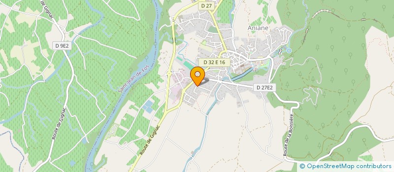 localisation de l'entreprise MONSIEUR ALLAN BOULEAU  ANIANE