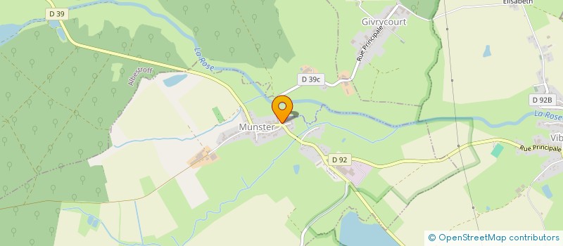 localisation de l'entreprise MONSIEUR ALLAN BOURING  MUNSTER