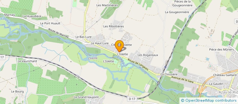 localisation de l'entreprise MONSIEUR ALLAN BUQUEN  AZAY-LE-RIDEAU