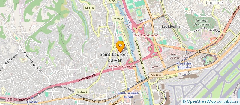 localisation de l'entreprise MONSIEUR ALLAN CAPITAO à SAINT-LAURENT-DU-VAR