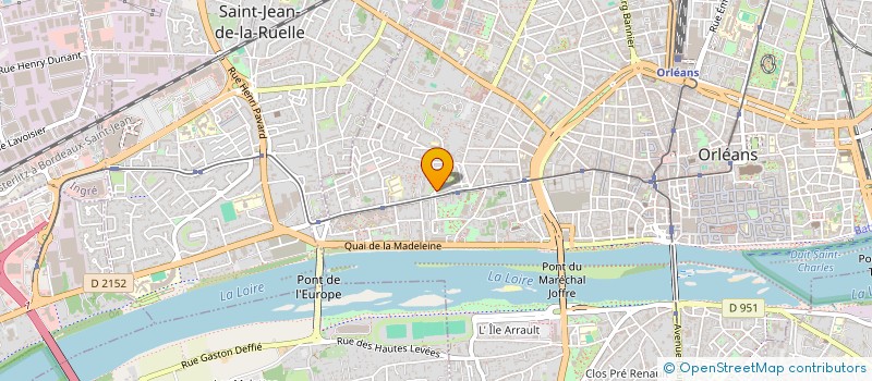 localisation de l'entreprise MONSIEUR ALLAN COLOMB à ORLEANS