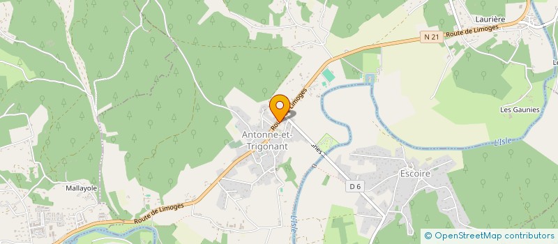 localisation de l'entreprise MONSIEUR ALLAN DE CRAIEYE  CUBJAC-AUVEZERE-VAL D'ANS