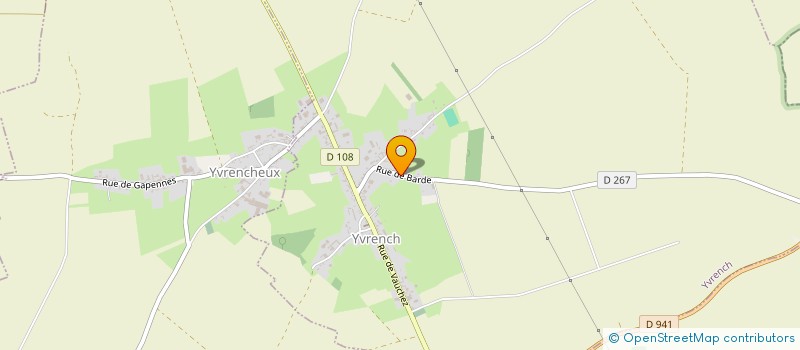 localisation de l'entreprise MONSIEUR ALLAN DECOBECQ  YVRENCH