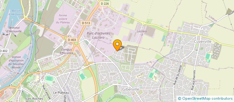 localisation de l'entreprise MONSIEUR ALLAN DENDURA  GIBERVILLE