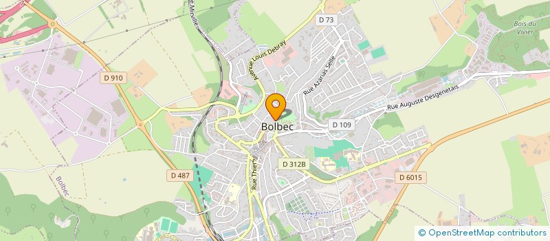 localisation de l'entreprise MONSIEUR ALLAN DEVIS  BOLBEC