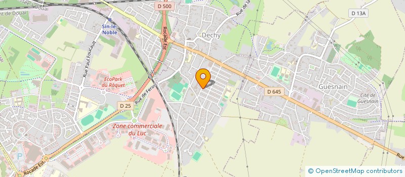 localisation de l'entreprise MONSIEUR ALLAN DUCASTEL  DECHY