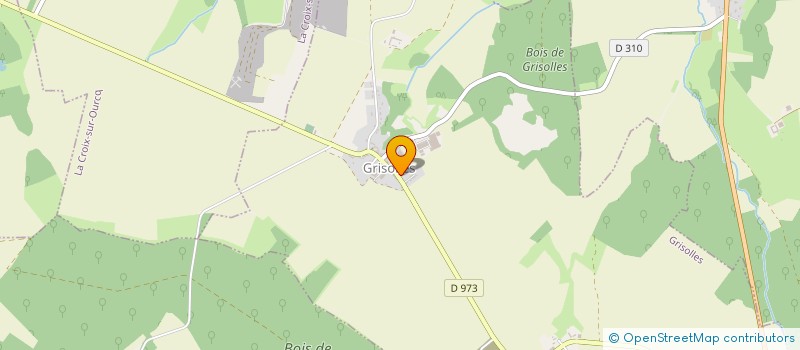 localisation de l'entreprise MONSIEUR ALLAN DUCRUET  GRISOLLES