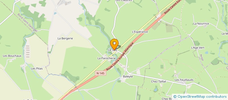 localisation de l'entreprise MONSIEUR ALLAN FAVREAU à GOUZON