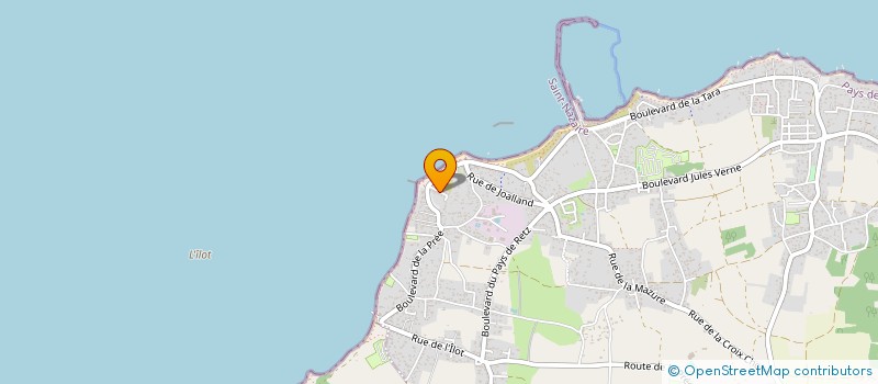 localisation de l'entreprise MONSIEUR ALLAN FERARD à LA PLAINE-SUR-MER