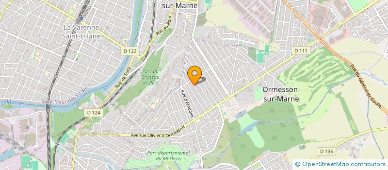 localisation de l'entreprise MONSIEUR ALLAN FERREIRA à ORMESSON-SUR-MARNE