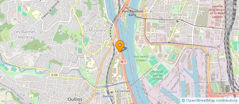 localisation de l'entreprise MONSIEUR ALLAN FERRY  LA MULATIERE