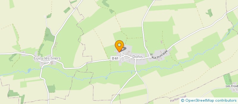 localisation de l'entreprise MONSIEUR ALLAN FROUGNEUX  DOHIS