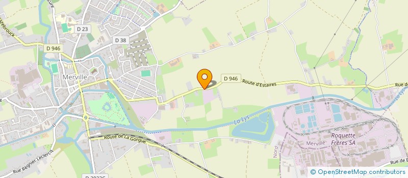 localisation de l'entreprise MONSIEUR ALLAN GALLET  MERVILLE