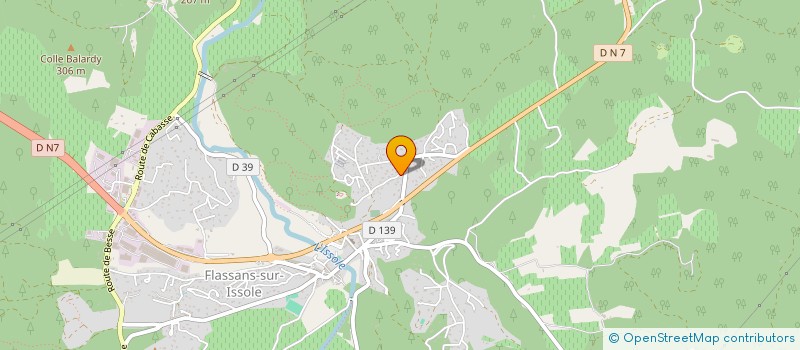 localisation de l'entreprise MONSIEUR ALLAN GARNERO  FLASSANS-SUR-ISSOLE