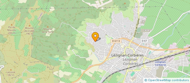 localisation de l'entreprise MONSIEUR ALLAN GIMENEZ à LEZIGNAN-CORBIERES