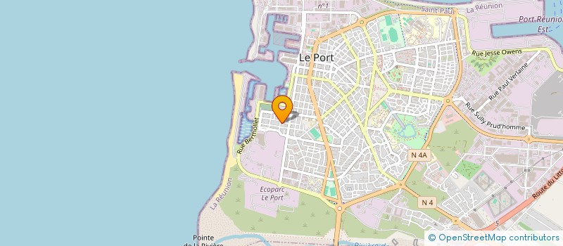 localisation de l'entreprise MONSIEUR ALLAN GRENOUX  LE PORT