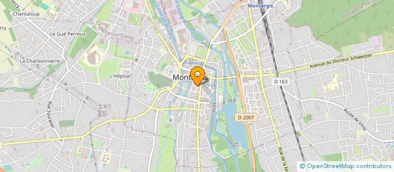 localisation de l'entreprise MONSIEUR ALLAN GUILLARDEAU à MONTARGIS