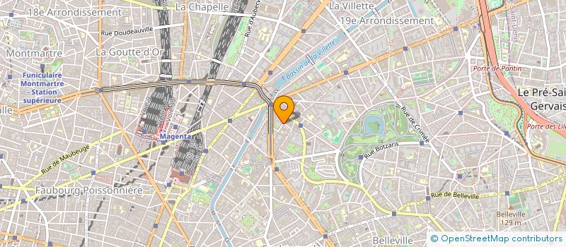 localisation de l'entreprise MONSIEUR ALLAN HAZAN  PARIS