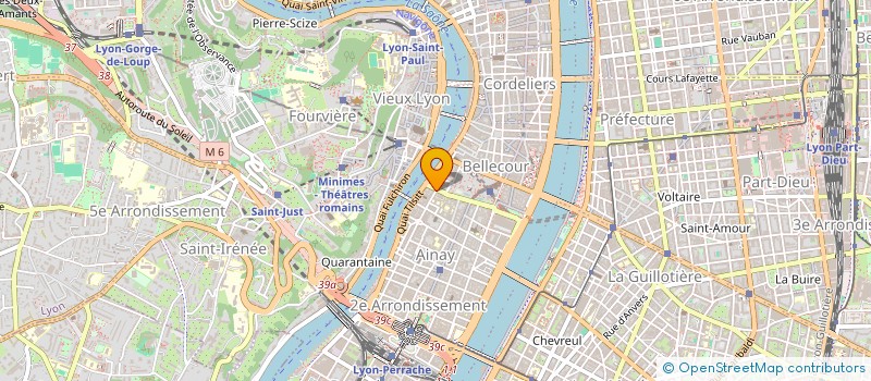 localisation de l'entreprise MONSIEUR ALLAN HENRY  LYON