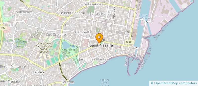 localisation de l'entreprise MONSIEUR ALLAN HOUDUSSE  SAINT-NAZAIRE