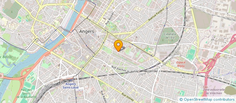 localisation de l'entreprise MONSIEUR ALLAN KOUMAR à ANGERS