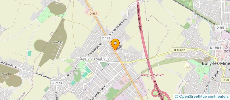 localisation de l'entreprise MONSIEUR ALLAN KURZ  SAINS-EN-GOHELLE