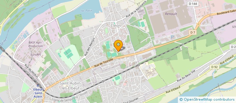 localisation de l'entreprise MONSIEUR ALLAN LAURENT  CLEON