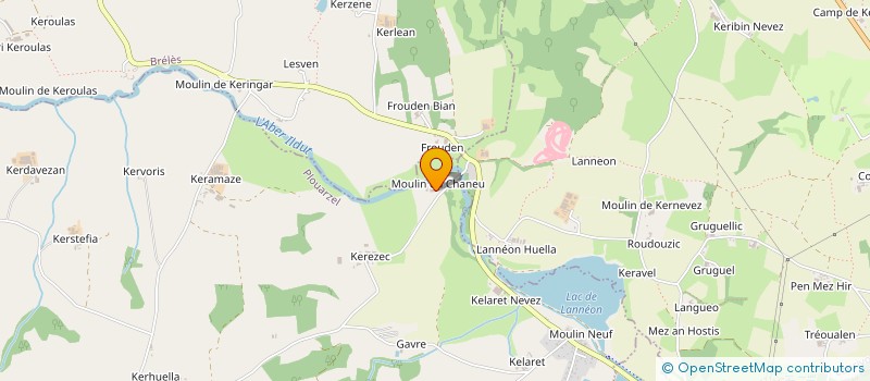 localisation de l'entreprise MONSIEUR ALLAN LAURIN  PLOUARZEL