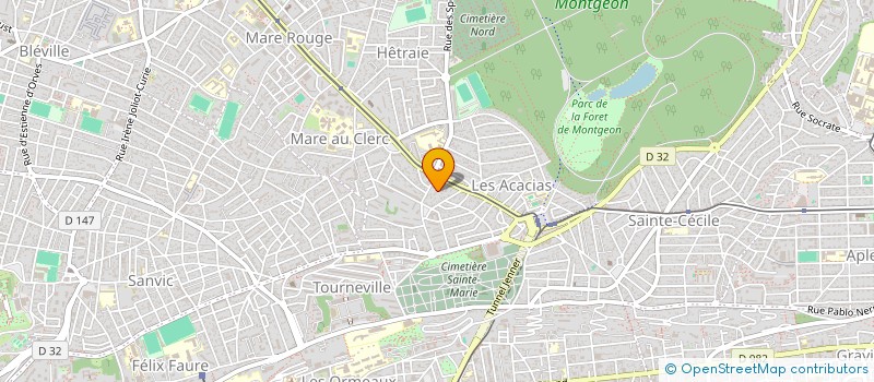 localisation de l'entreprise MONSIEUR ALLAN LEDEAN à LE HAVRE