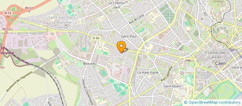 localisation de l'entreprise MONSIEUR ALLAN LIEFRENNI à CAEN