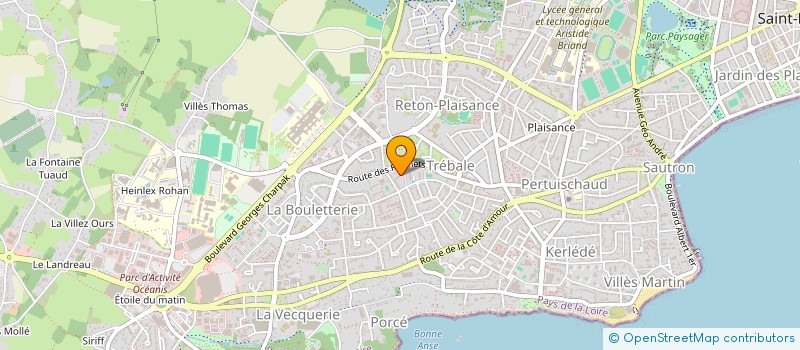 localisation de l'entreprise MONSIEUR ALLAN LUCAS  SAINT-NAZAIRE