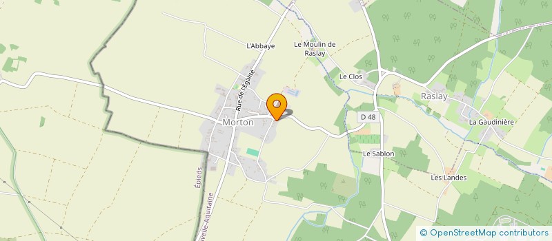 localisation de l'entreprise MONSIEUR ALLAN MAHIET  MORTON