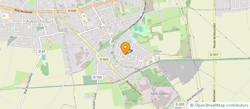 localisation de l'entreprise MONSIEUR ALLAN MAILLARD  ANICHE