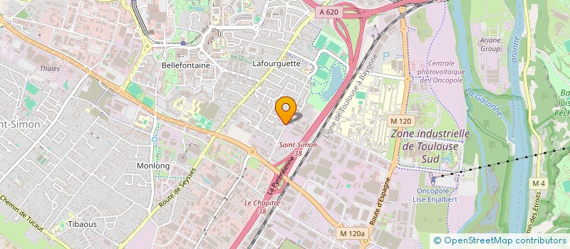 localisation de l'entreprise MONSIEUR ALLAN MANENT à TOULOUSE