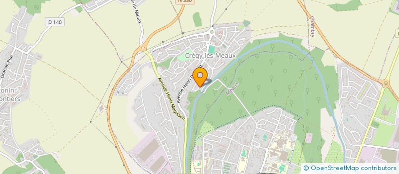 localisation de l'entreprise MONSIEUR ALLAN MANUGUERRA  CREGY-LES-MEAUX