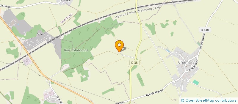 localisation de l'entreprise MONSIEUR ALLAN MAROUDE  CHAMBRY