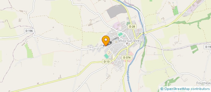 localisation de l'entreprise MONSIEUR ALLAN MARTIN  TESSY-BOCAGE