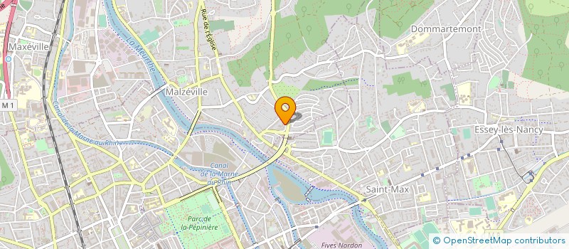 localisation de l'entreprise MONSIEUR ALLAN MATHIEU  MALZEVILLE