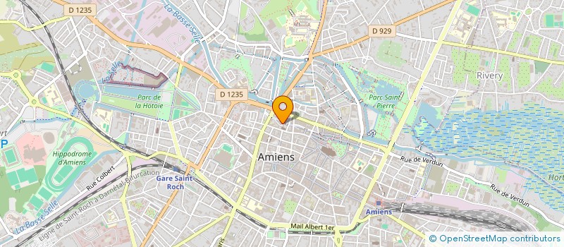 localisation de l'entreprise MONSIEUR ALLAN MATHIEU  AMIENS