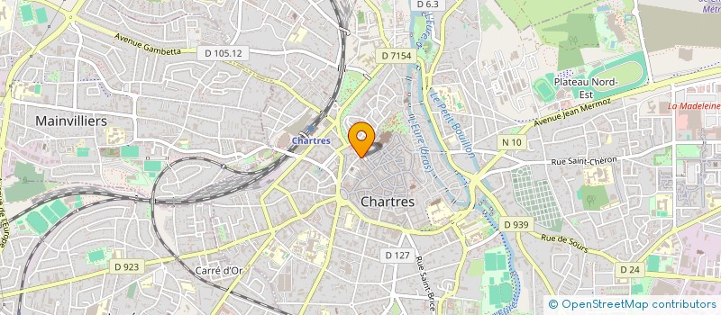localisation de l'entreprise MONSIEUR ALLAN MEULE à CHARTRES