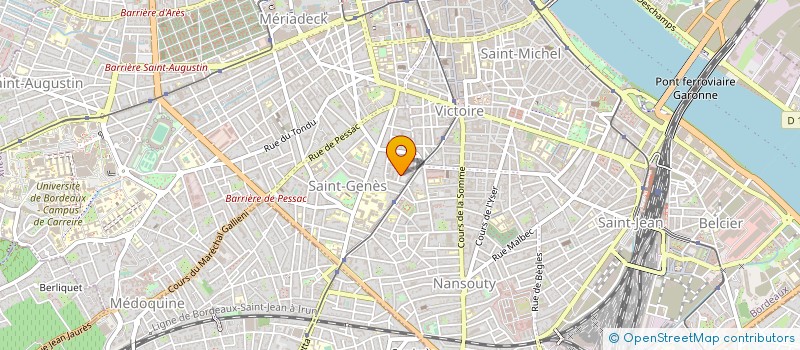 localisation de l'entreprise MONSIEUR ALLAN MICHET à BORDEAUX
