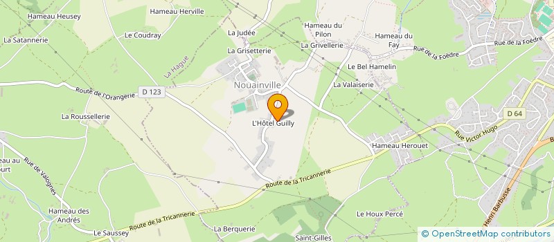 localisation de l'entreprise MONSIEUR ALLAN MISAT  FETERNES