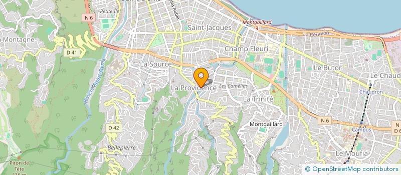 localisation de l'entreprise MONSIEUR ALLAN MOLER  SAINT-DENIS